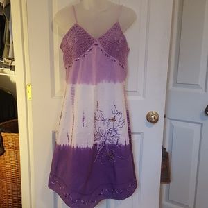 * SOLD * Tie dye sundress